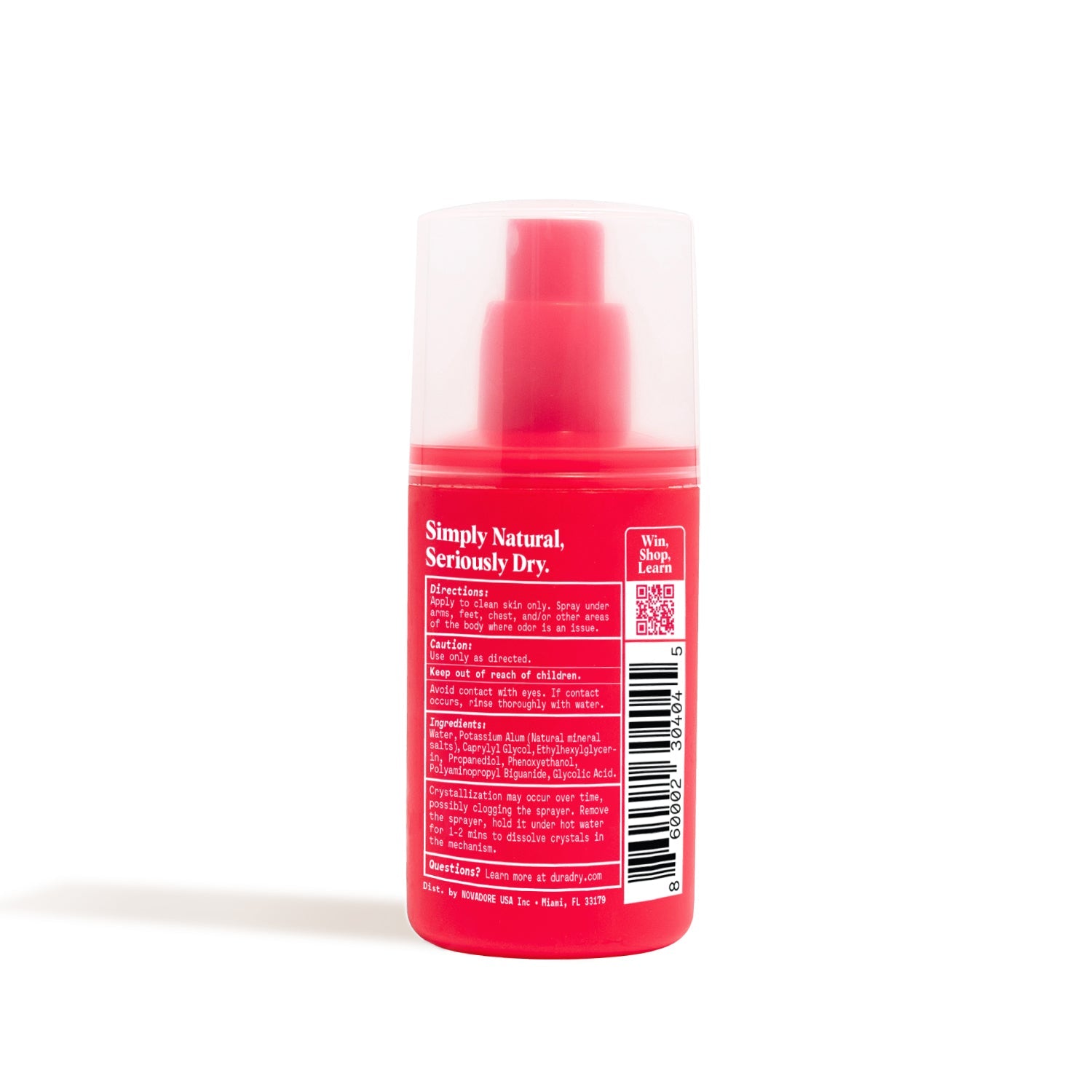 Body Deodorant Spray